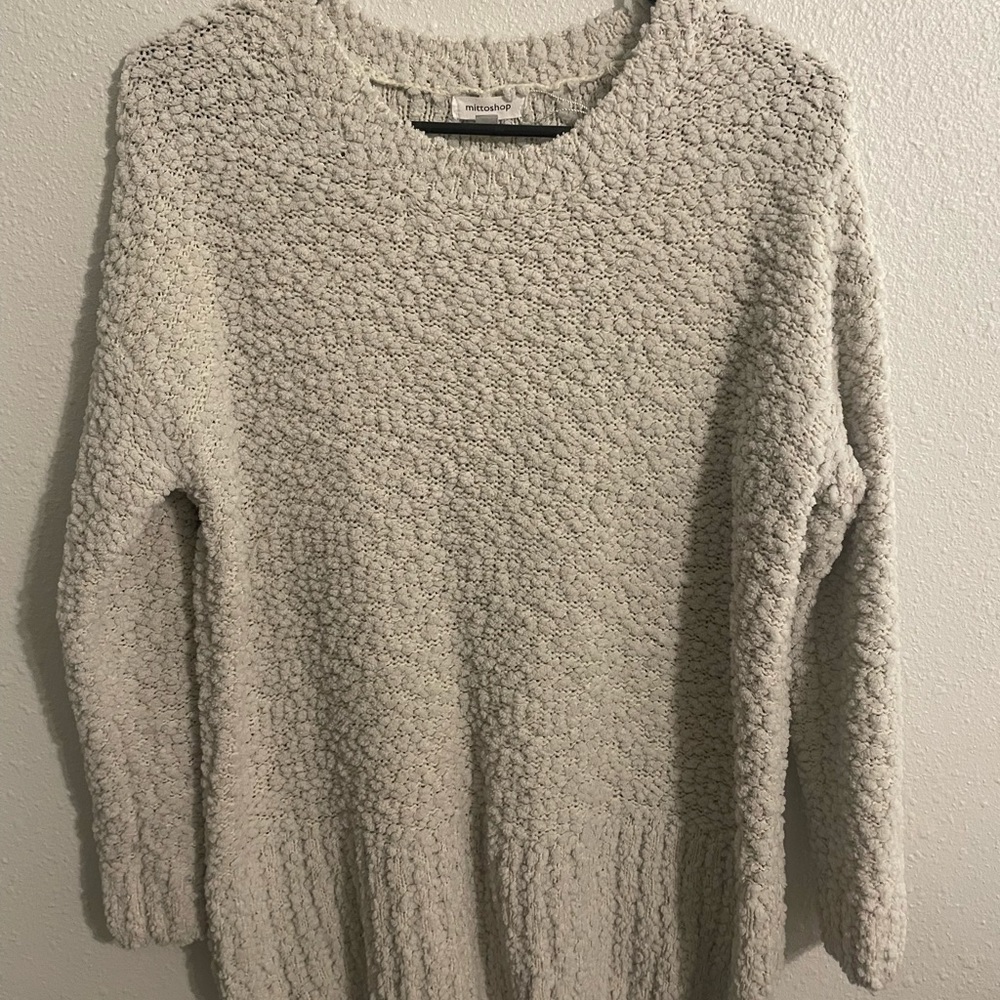 mittoshop white sweater